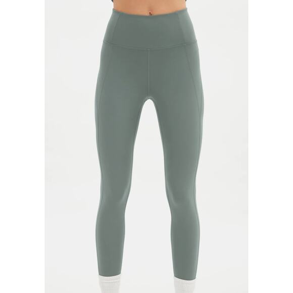 NWT Girlfriend Collective Misty Sage Compressive High-Rise Legging SIZE S - Picture 1 of 8